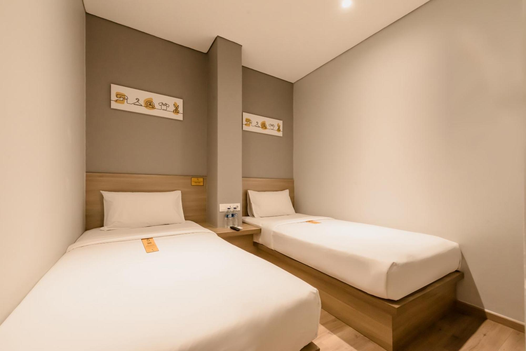 Yellow Bee Tanah Abang Hotell Jakarta Rom bilde